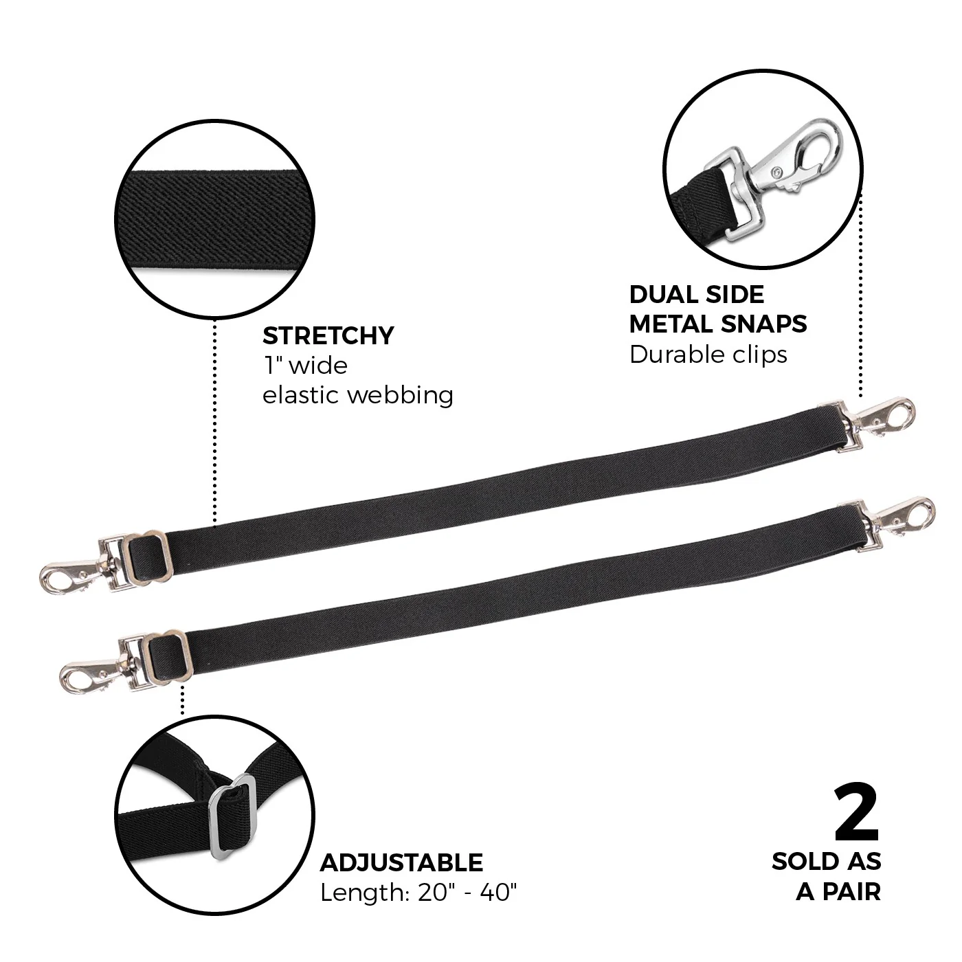 Supra Nylon Leg Straps - Image 3